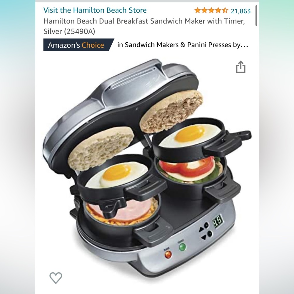 Hamilton Sandwich Maker